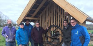 Markante verschijning in het Noorbeekse landschap: Waterput Schey