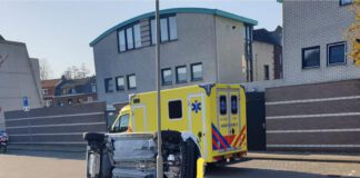 Verkeersongeval aan het Looiersplein te Gulpen