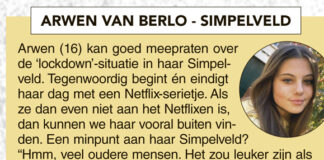 Arwen Van Berlo uit Simpelveld over haar eindexamenperiode