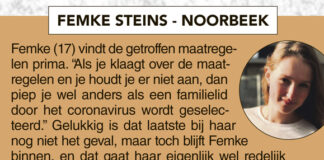 Femke Steins uit Noorbeek over haar eindexamenperiode
