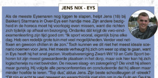 Heuvellandse eindexamenleerlingen tijdens de coronatijd: Jens Nix