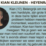 Kian kleijnen uit Heyenrath over zijn eindexamenperiode