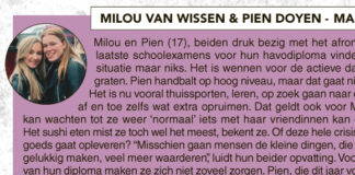 Milou van Wissen & Pien Doyen uit Margraten over hun eindexamenperiode