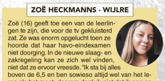 Heuvellandse eindexamenleerlingen tijdens de coronatijd: Zoë Heckmanns