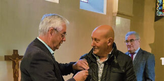 Jan Zinken geëerd met Sint Dionysiusspeld