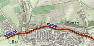 Eys weer bereikbaar via Simpelveld vanaf 24 december