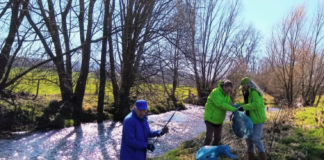 Gulpen-Wittem komt in actie tegen zwerfafval met Geul Cleanup