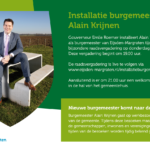 Installatie burgemeester gemeente Eijsden-Margraten: Alain Krijnen