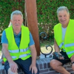 Wegkruis vakkundig gerestaureerd door Bert Vandeberg en Paul May