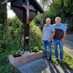 Wegkruis Vaals volledig gerestaureerd