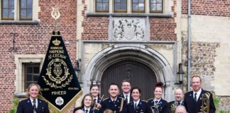 Koninklijke Harmonie St. Cecilia uit Mheer huldigt 14 jubilarissen
