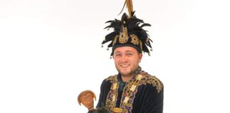 Drie Prinselijke Hoogheden voorop bij CV De Rieste in Margraten