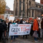 Docenten en studenten demonstreren vandaag opnieuw tegen bezuinigingen hoger onderwijs