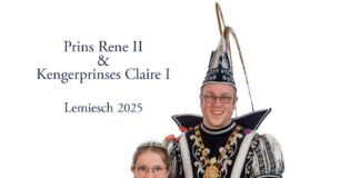 Prins René II en Kengerprinses Claire I van C.V. De Grensschiebere geproclameerd