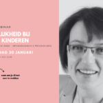 Gratis webinar: ‘Zindelijkheid bij jonge kinderen’ op 30 januari