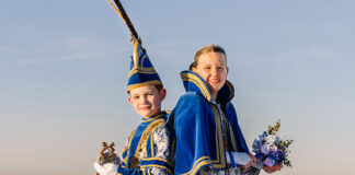 Jeugdprins Scott I & Jeugdprinses Gye I voeren in 2025 CV De Hèvers Noorbeek aan