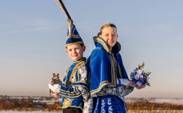 Jeugdprins Scott I & Jeugdprinses Gye I voeren in 2025 CV De Hèvers Noorbeek aan