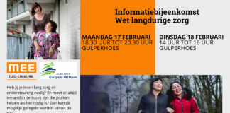 Informatiebijeenkomst over Wet langdurige zorg in Gulpen
