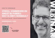 Gratis Webinar ‘Stress, Somberheid en Angst bij Pubers; wat is (niet) Normaal?’
