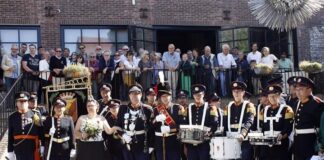 Schieten op Pinkstermaandag bij St. Hubertus Gilde 1594 Gulpen
