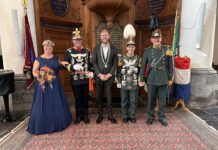 Ontvangst schutterskoning(in)