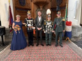 Ontvangst schutterskoning(in)