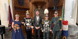 Ontvangst schutterskoning(in)