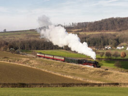 Op zaterdag 27 & zondag 28 september: Stoomtreindagen bij de Miljoenenlijn