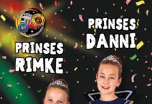 JCV De Nachdraverkes van Termaar verwelkomden hun nieuwe Jeugdhooglustigheden Rimke en Danni