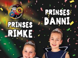 JCV De Nachdraverkes van Termaar verwelkomden hun nieuwe Jeugdhooglustigheden Rimke en Danni