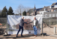 Officiële start bouw 15 appartementen aan de Mesweg – pastoor Dückweilerweg in Eys