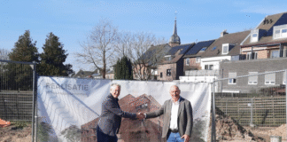 Officiële start bouw 15 appartementen aan de Mesweg – pastoor Dückweilerweg in Eys