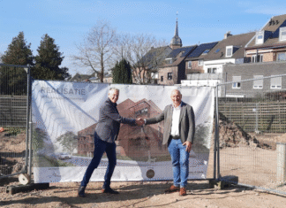 Officiële start bouw 15 appartementen aan de Mesweg – pastoor Dückweilerweg in Eys