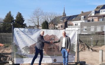 Officiële start bouw 15 appartementen aan de Mesweg – pastoor Dückweilerweg in Eys