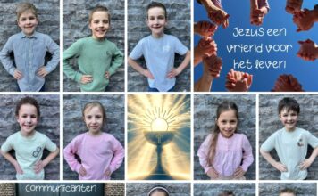 Op Pinksterzondag 24 mei 2026: Elf communicantjes in St. Gertrudisparochie Wijlre