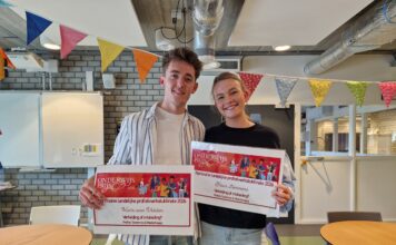 KNAW Onderwijsprijs 2026 voor Sophianumleerlingen Kars van Velden en Fleur Lemmens